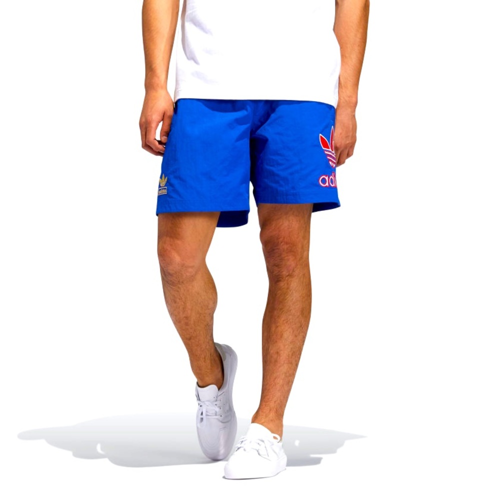 Adidas Originals Mens Medium Trefoil Shorts - Picture 2 of 9